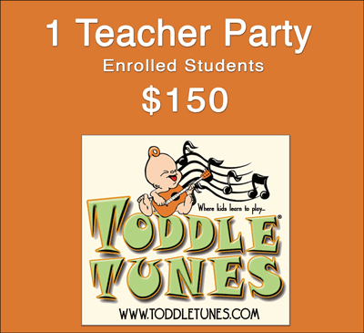1 teacher party (enrolled students)