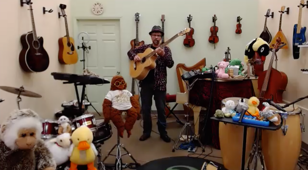 Six Toddle Tunes Kids/All Ages Zoom Classes